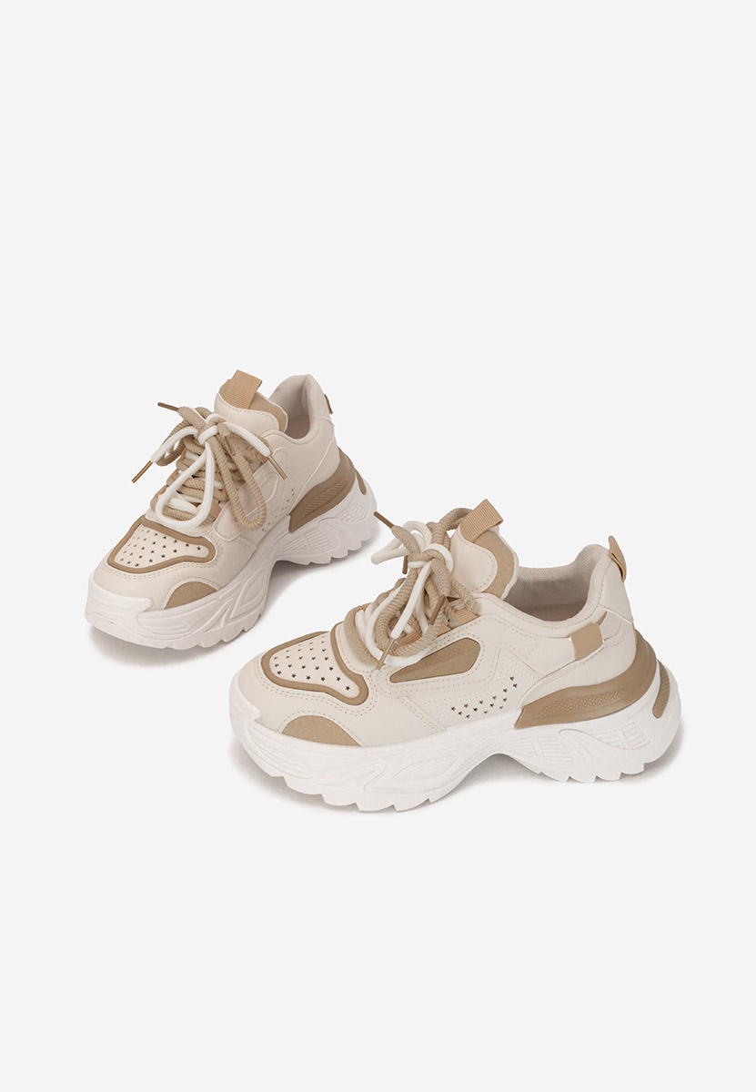 Dorathy bézs platform sneaker cipő 