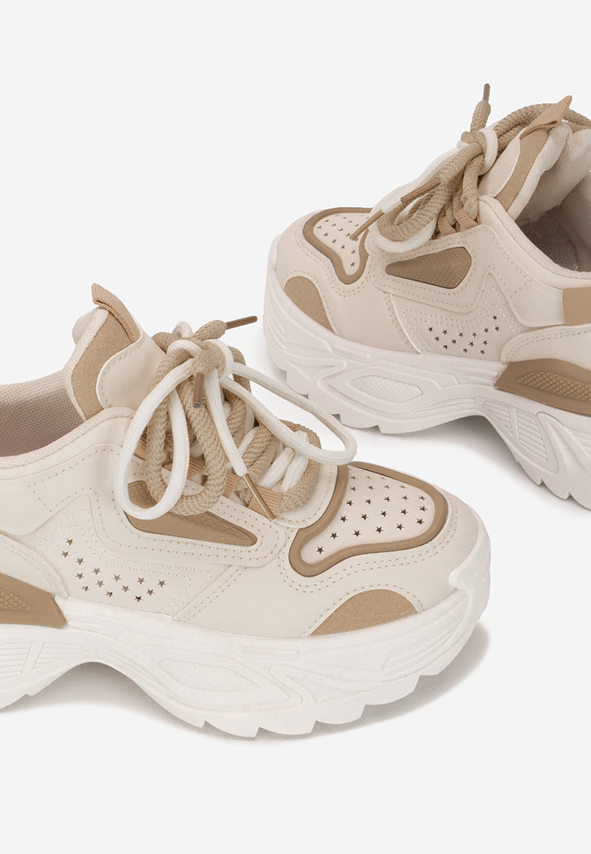 Dorathy bézs platform sneaker cipő 