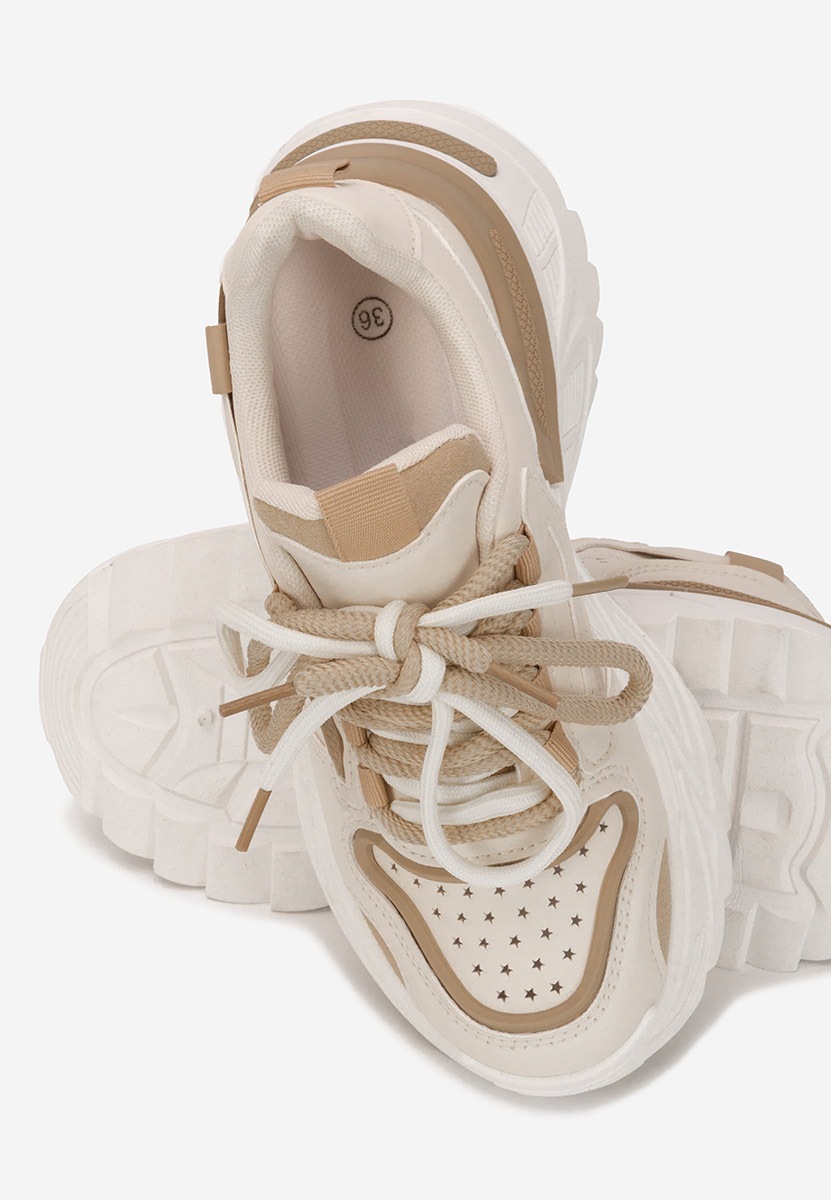 Dorathy bézs platform sneaker cipő 