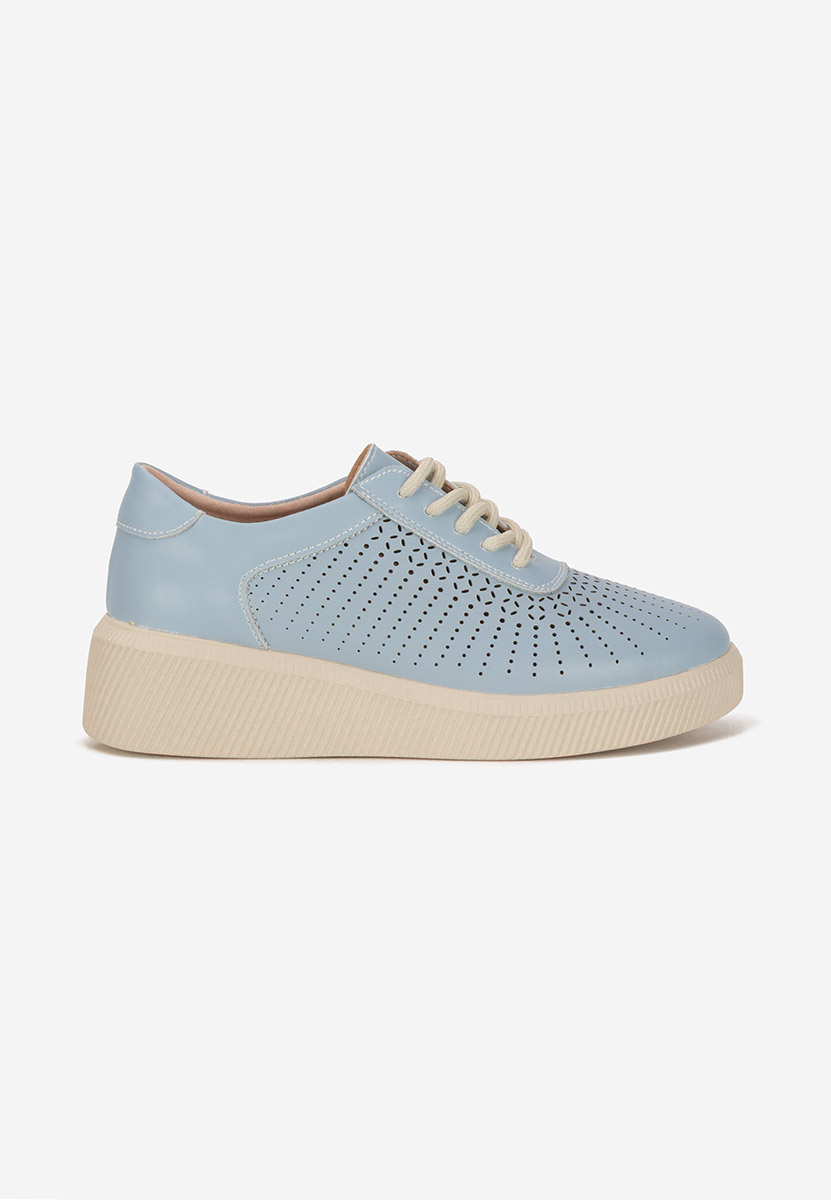 Oleiana kék női bőr sneaker