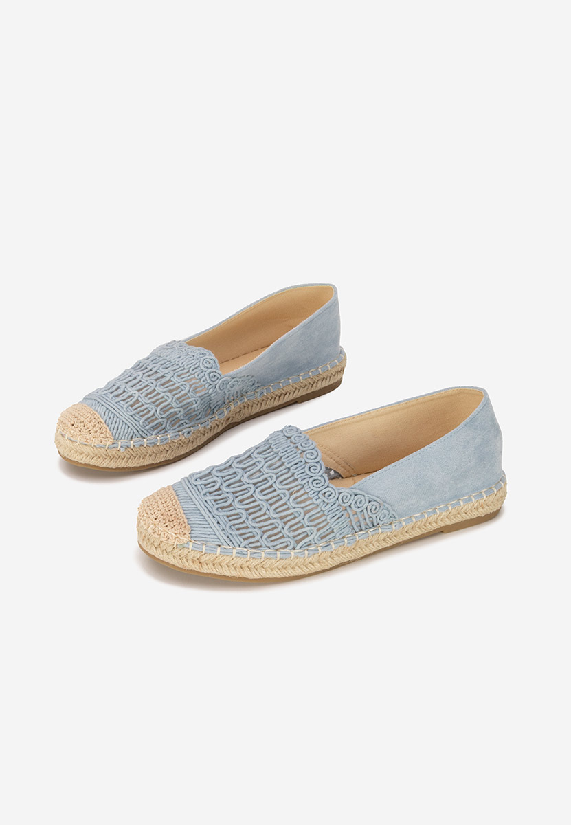Henley kék női espadrilles