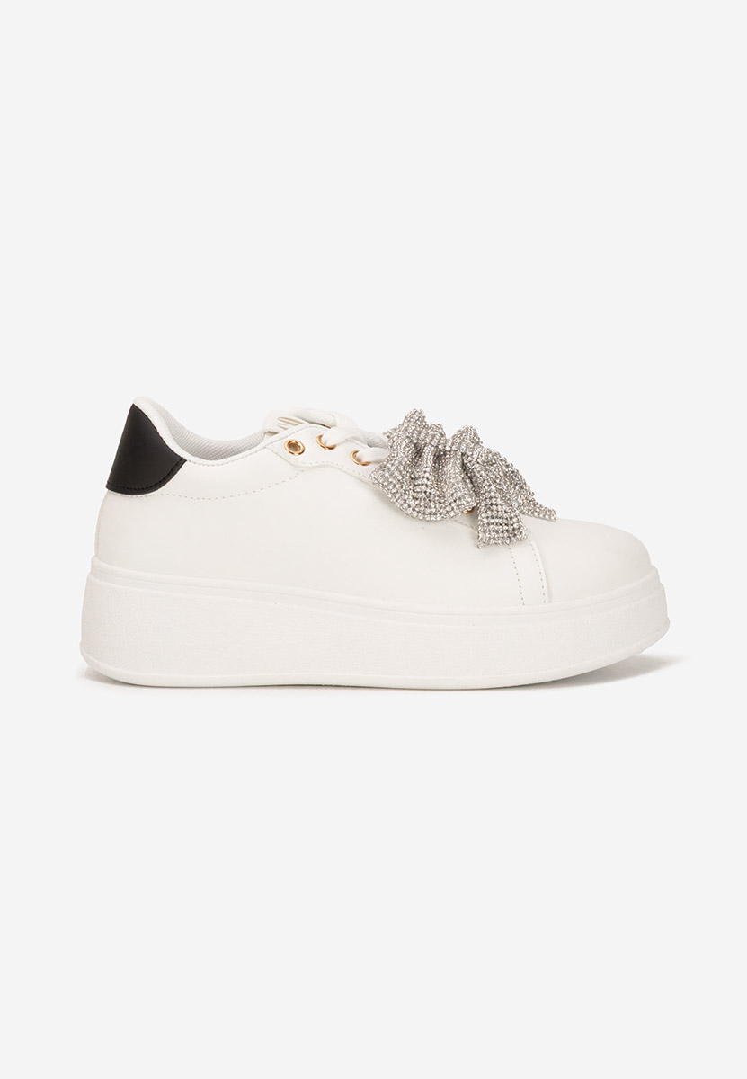 Hermila v3 fehér telitalpú platform sneaker