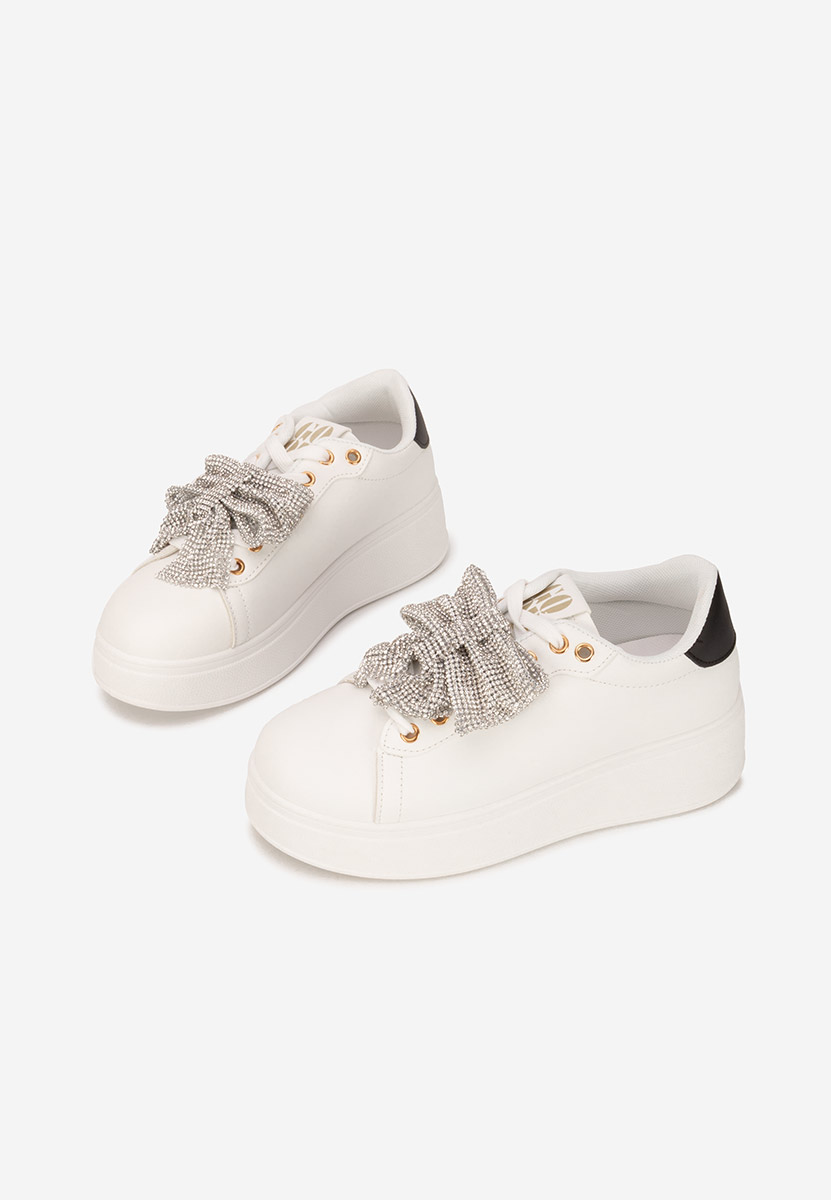 Hermila v3 fehér telitalpú platform sneaker