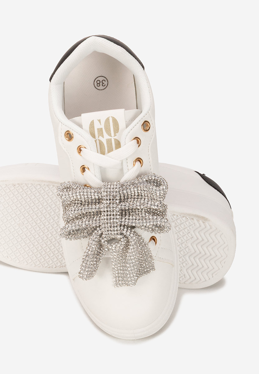 Hermila v3 fehér telitalpú platform sneaker