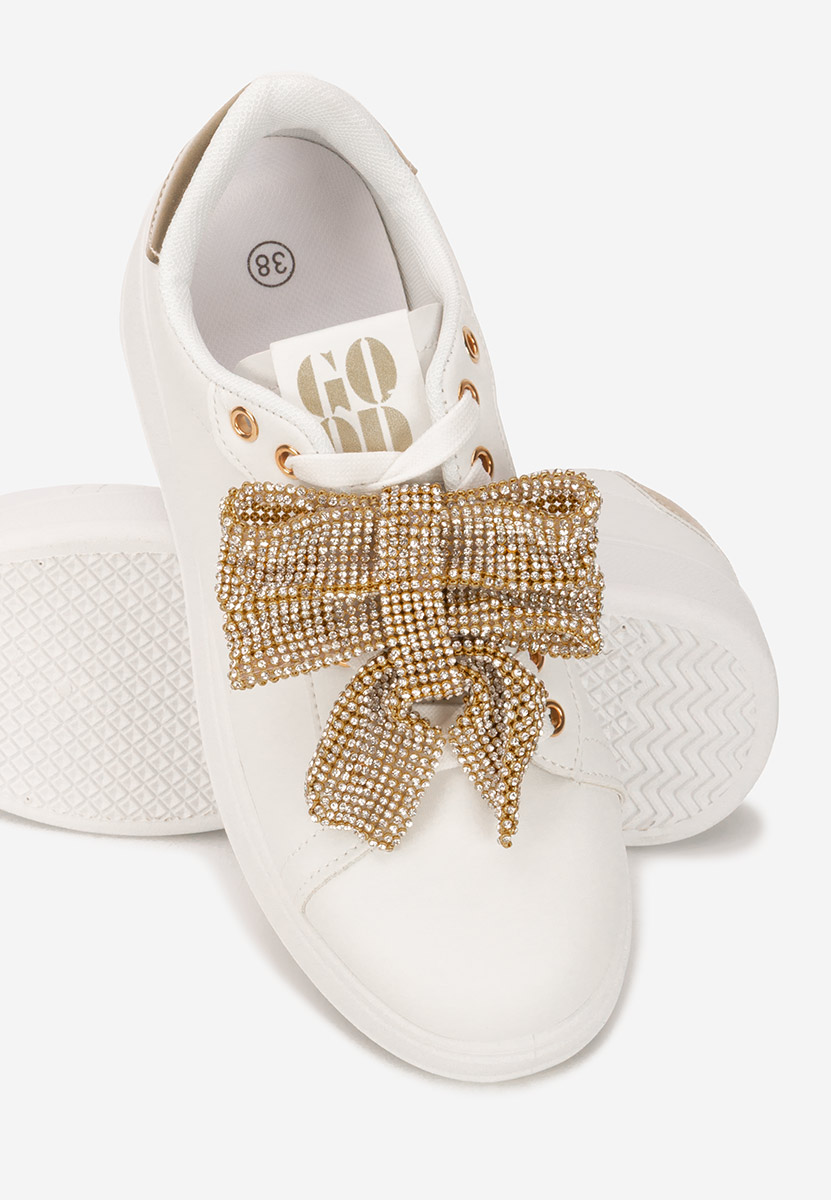 Hermila v2 fehér telitalpú platform sneaker