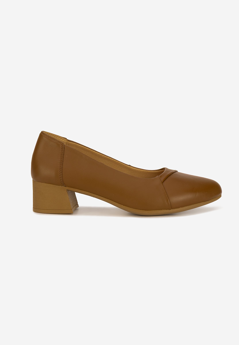 Giulieta camel bőr cipő