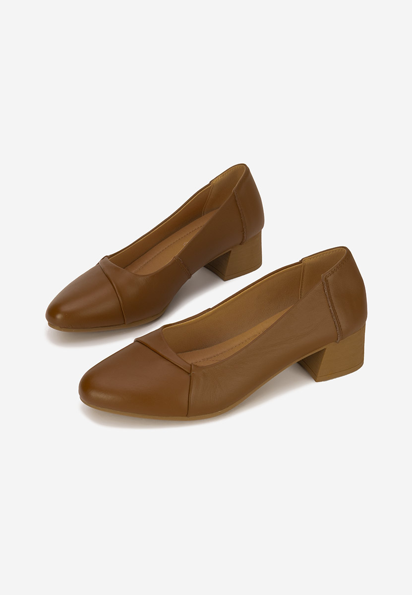 Giulieta camel bőr cipő