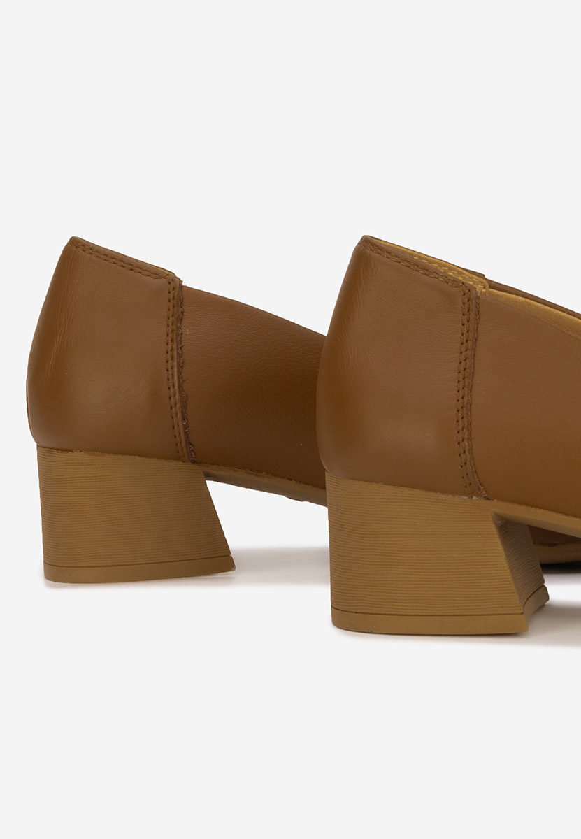 Giulieta camel bőr cipő