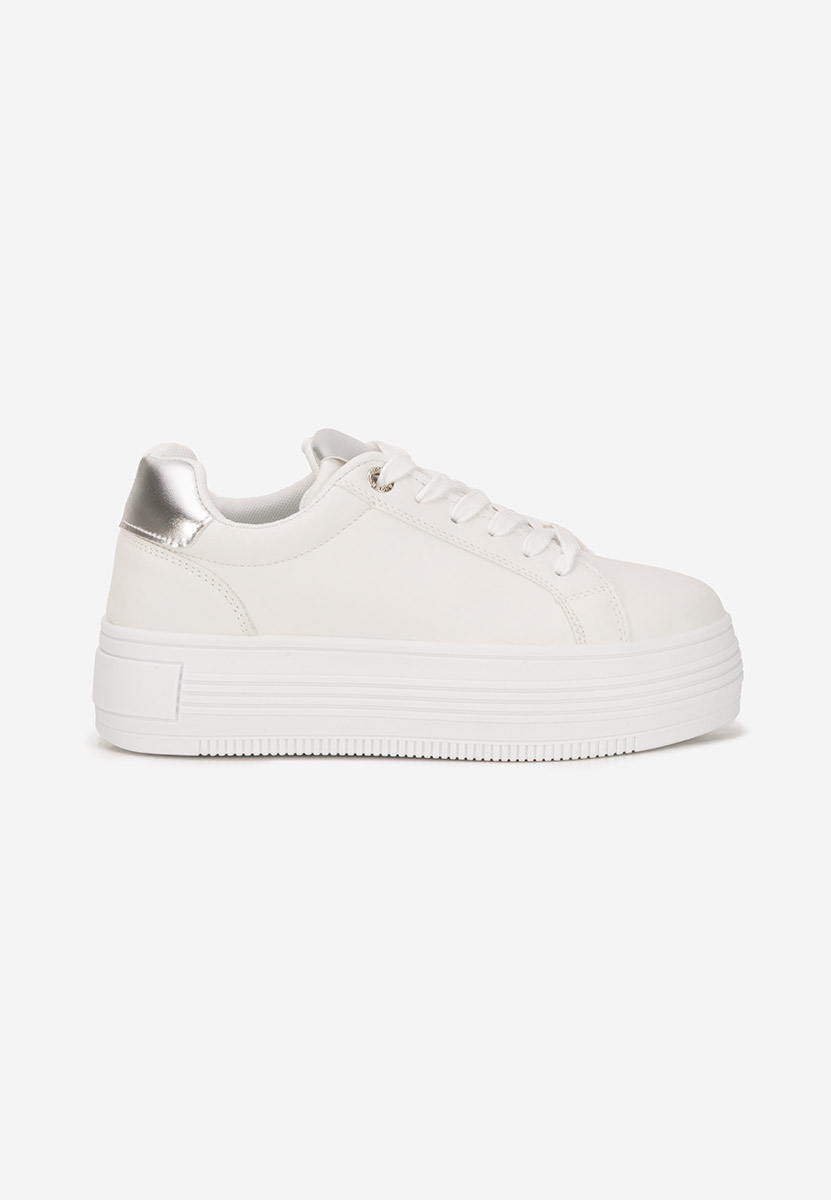 Sidoneya v2 fehér telitalpú platform sneaker