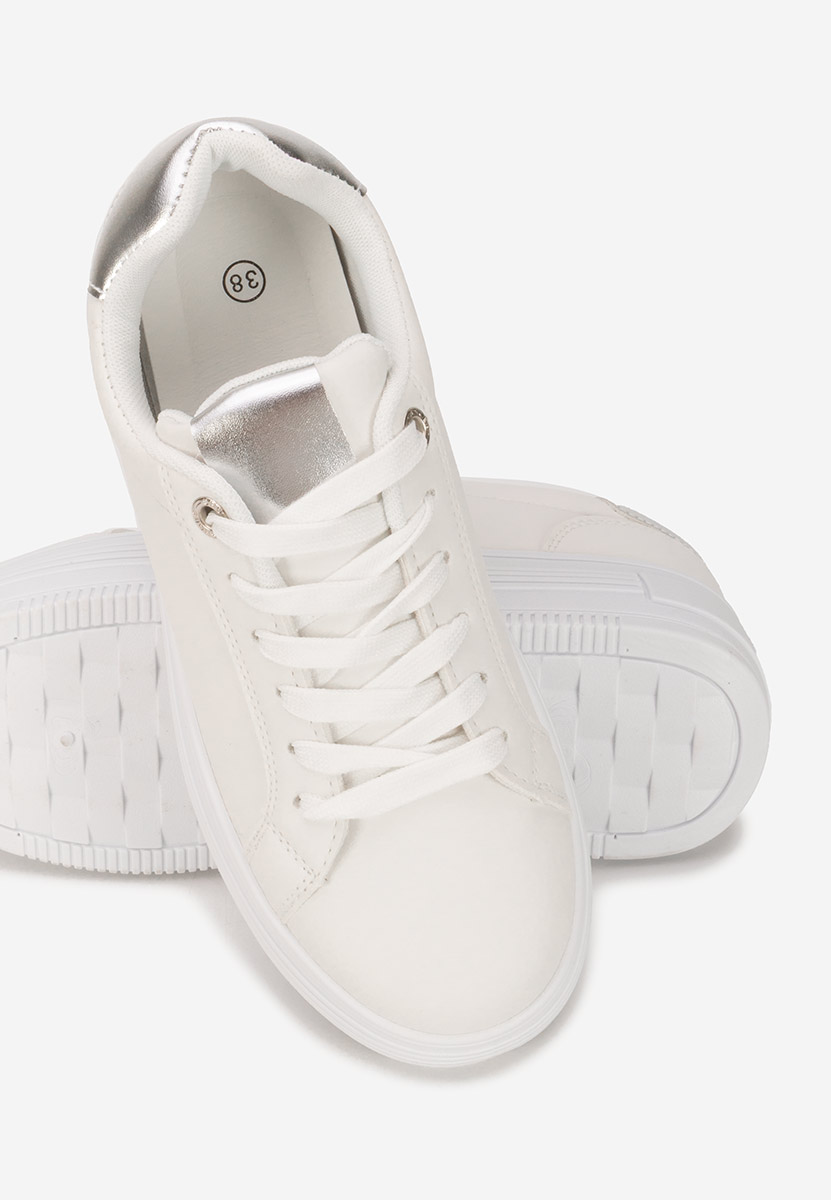 Sidoneya v2 fehér telitalpú platform sneaker