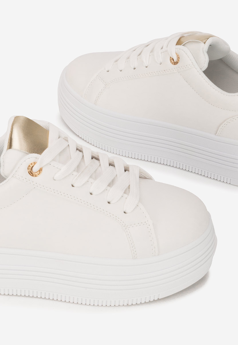 Sidoneya v3 fehér telitalpú platform sneaker