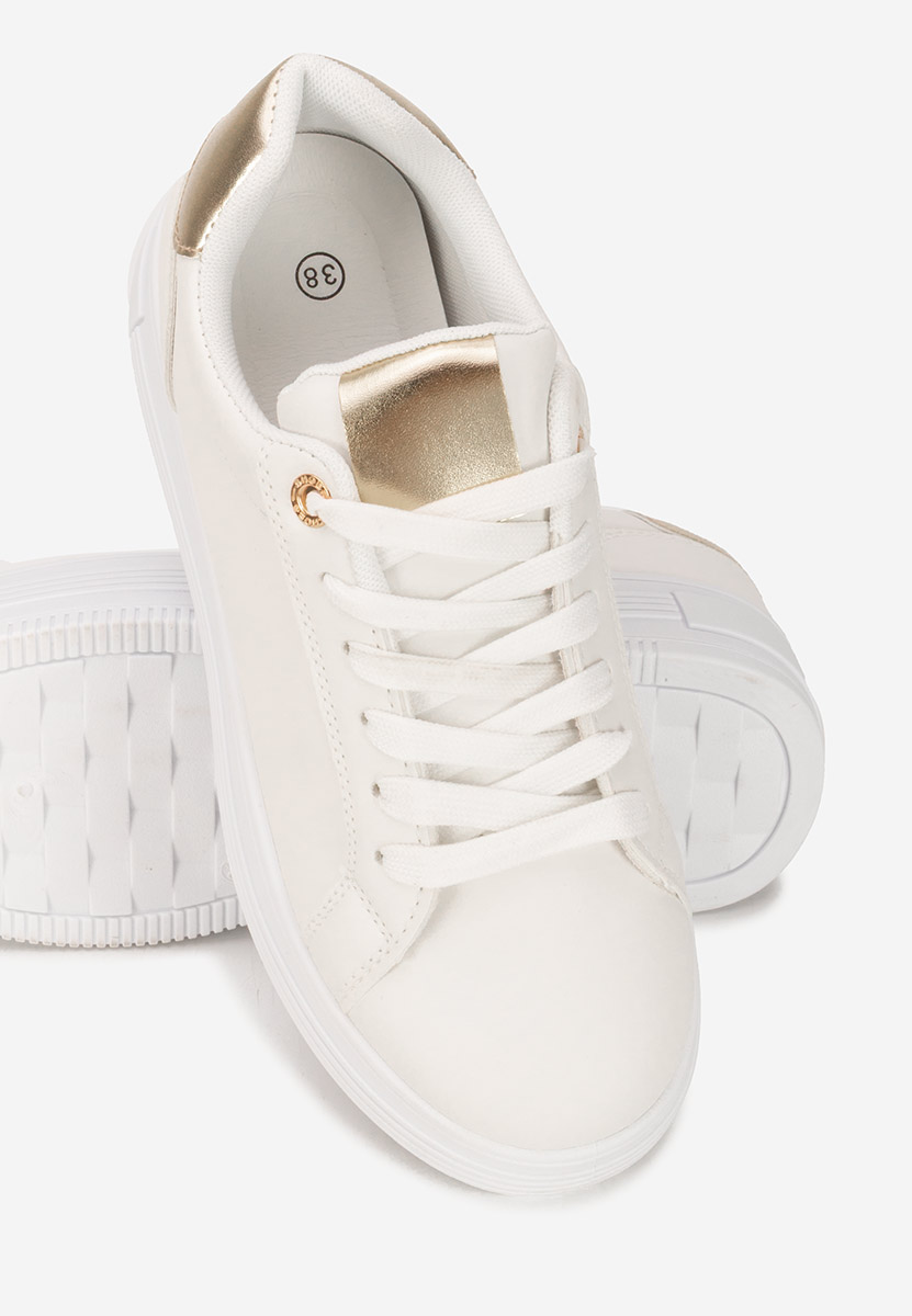 Sidoneya v3 fehér telitalpú platform sneaker