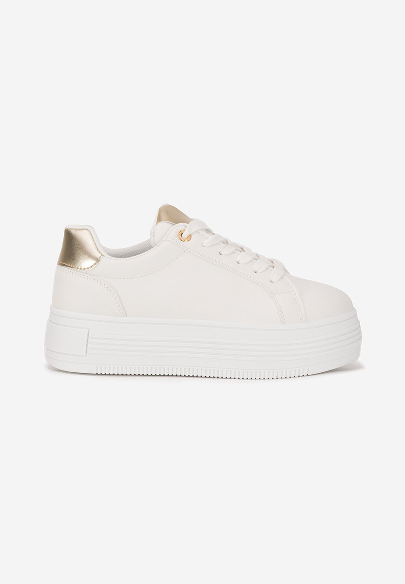 Sidoneya v3 fehér telitalpú platform sneaker