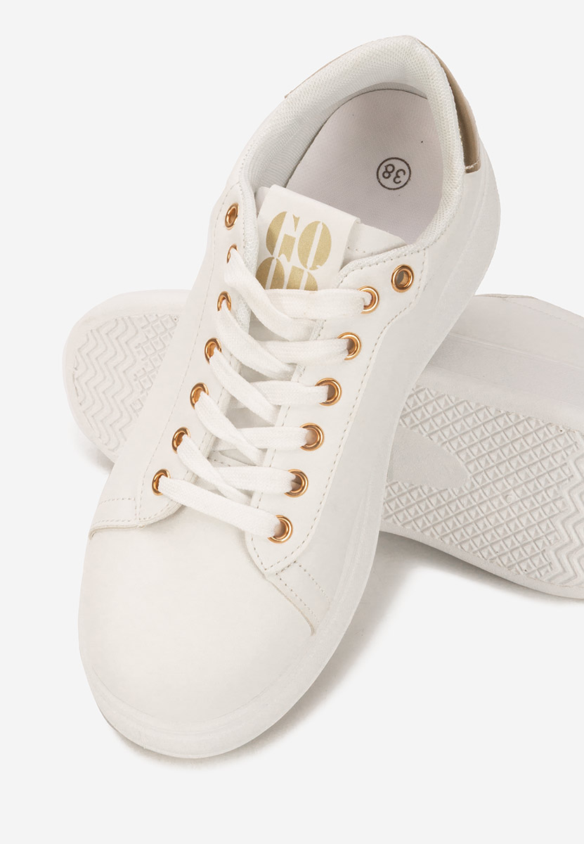 Hermila v2 fehér telitalpú platform sneaker