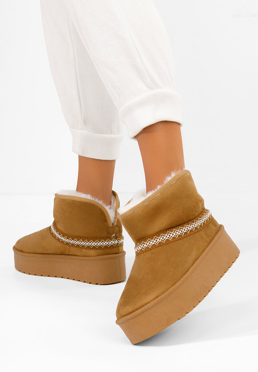 Orelis camel telitalpú csizma
