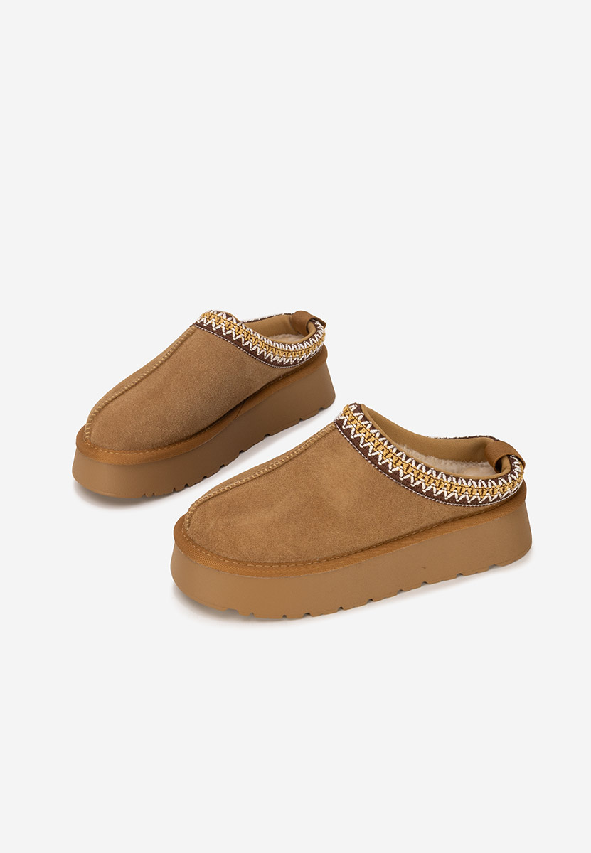 Alorra camel klumpa természetes bőrből
