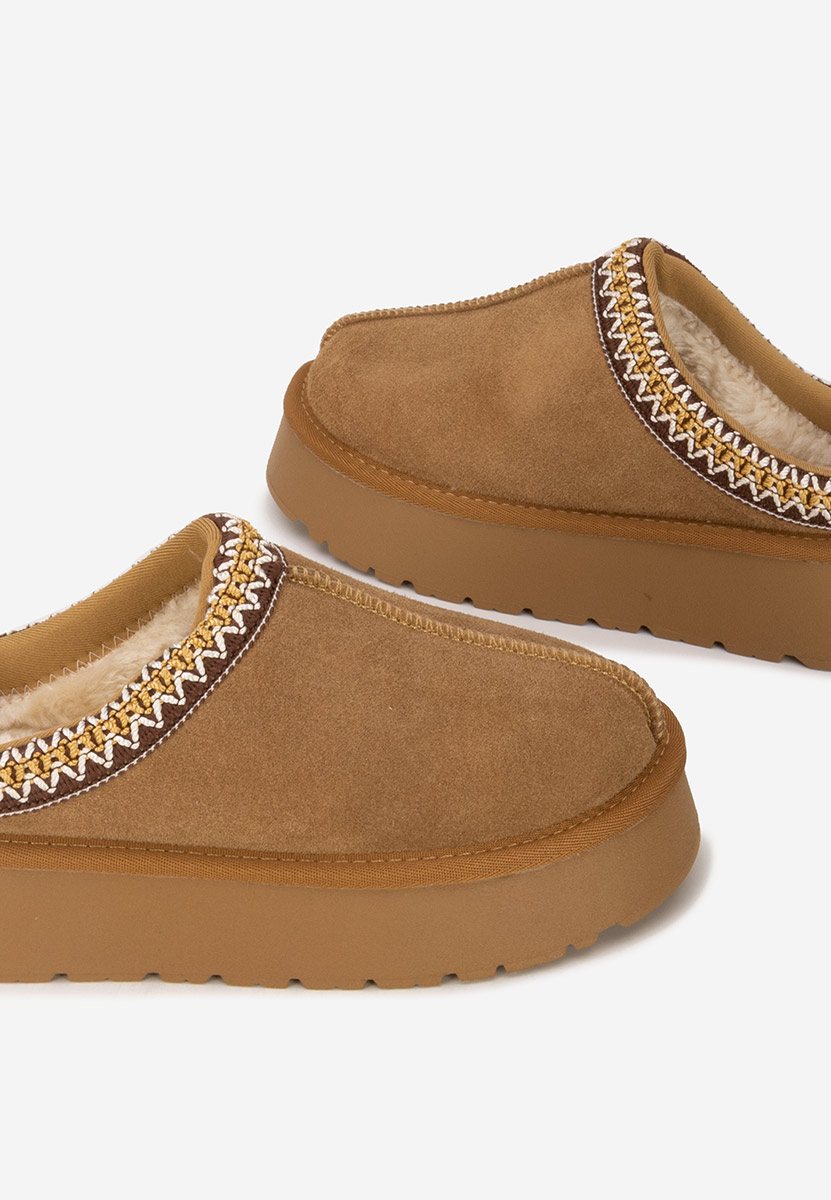 Alorra camel klumpa természetes bőrből