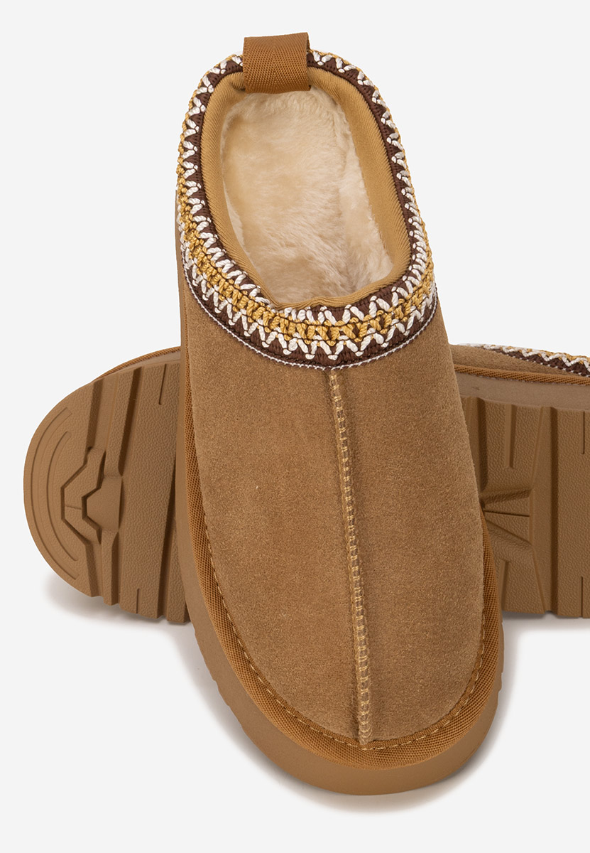 Alorra camel klumpa természetes bőrből