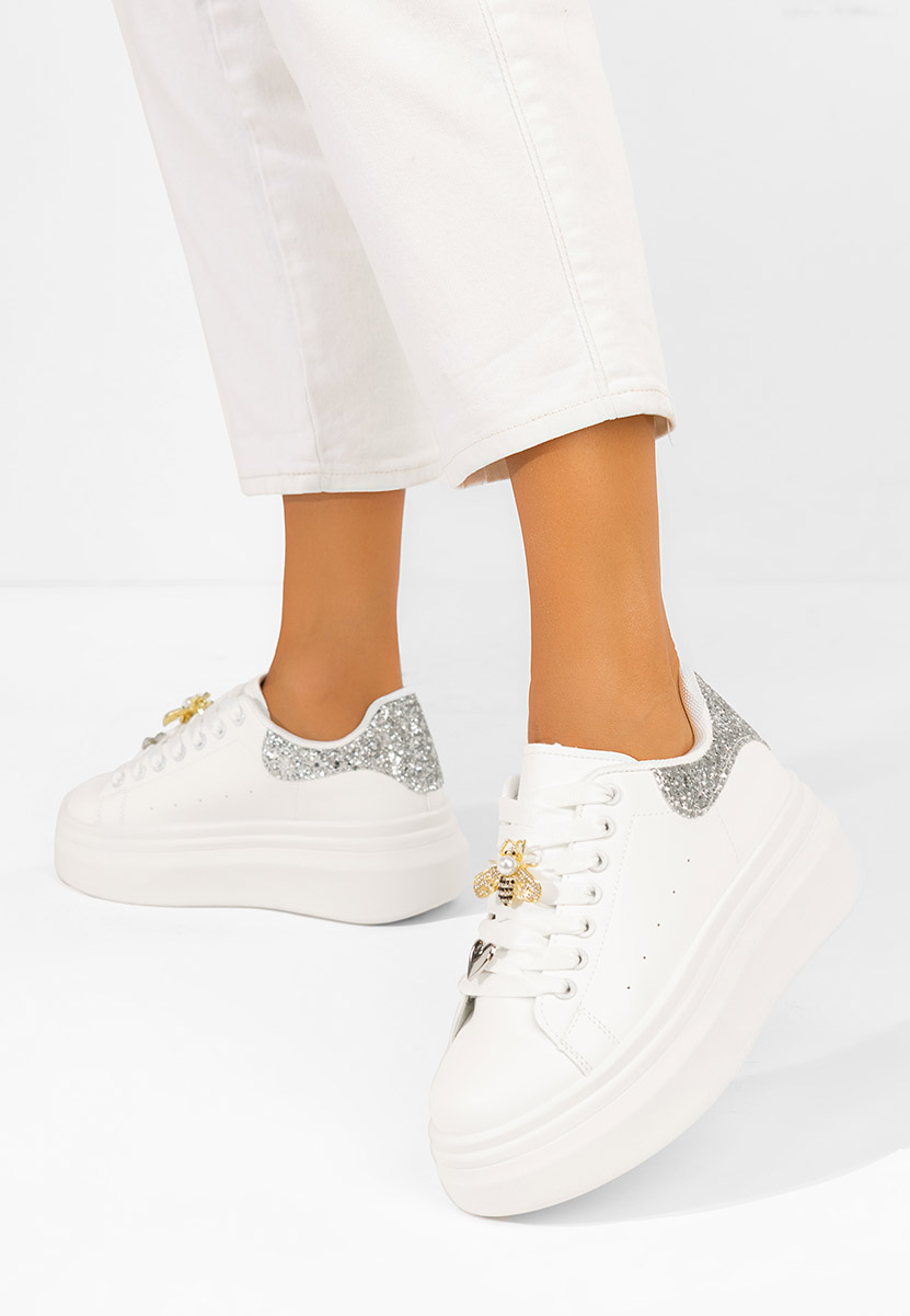 Medelia v3 fehér telitalpú platform sneaker