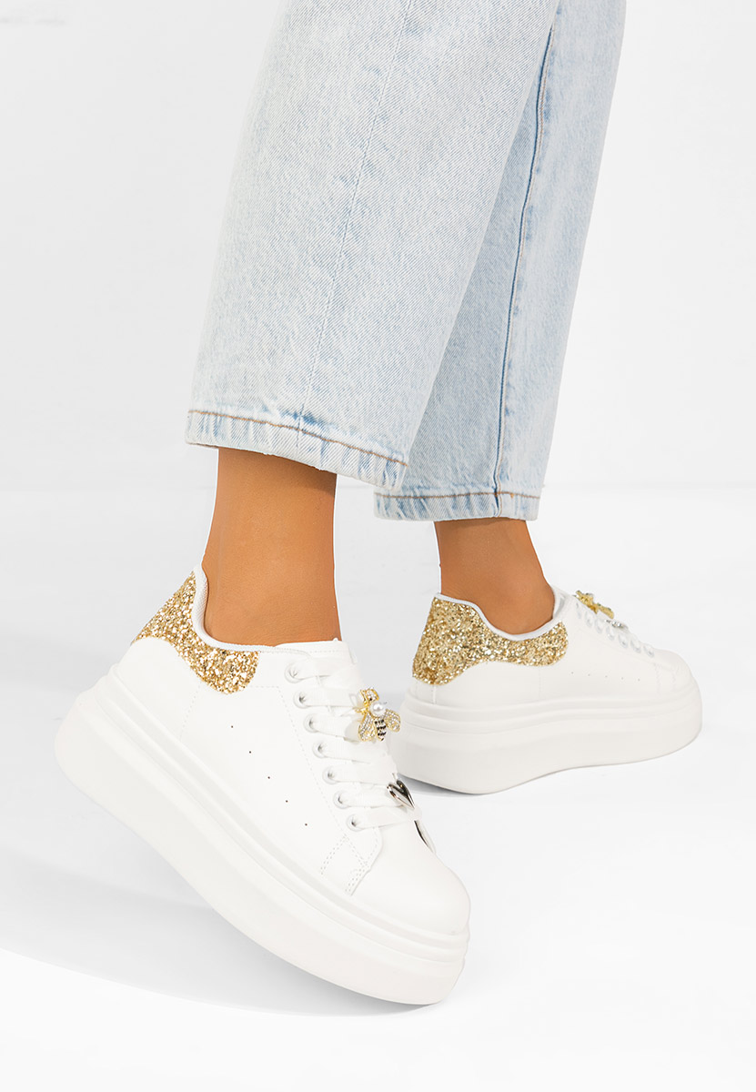 Medelia v2 fehér telitalpú platform sneaker