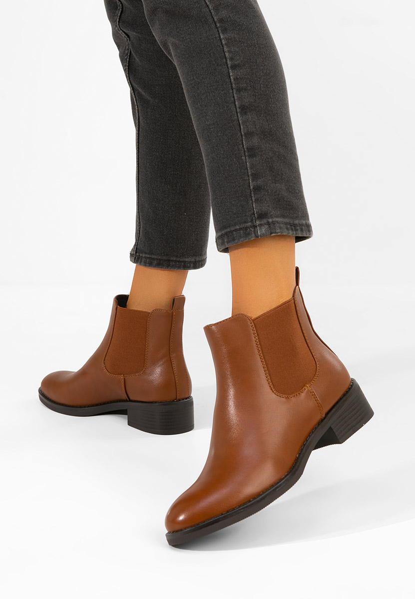 Sellema camel chelsea bokacsizma