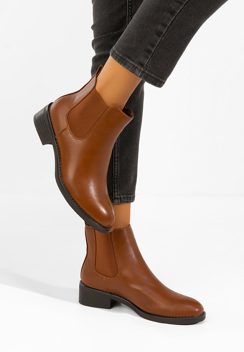 Sellema camel chelsea bokacsizma