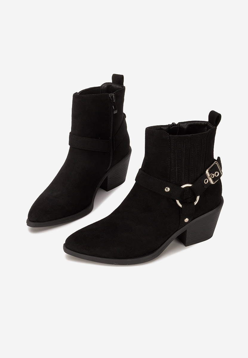 Frankia v2 fekete cowboy csizma