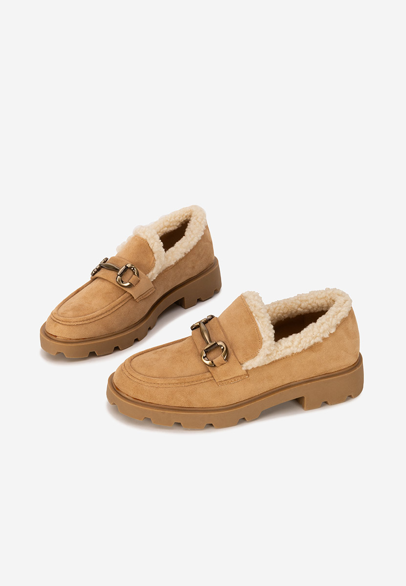 Amiona camel női mokaszin