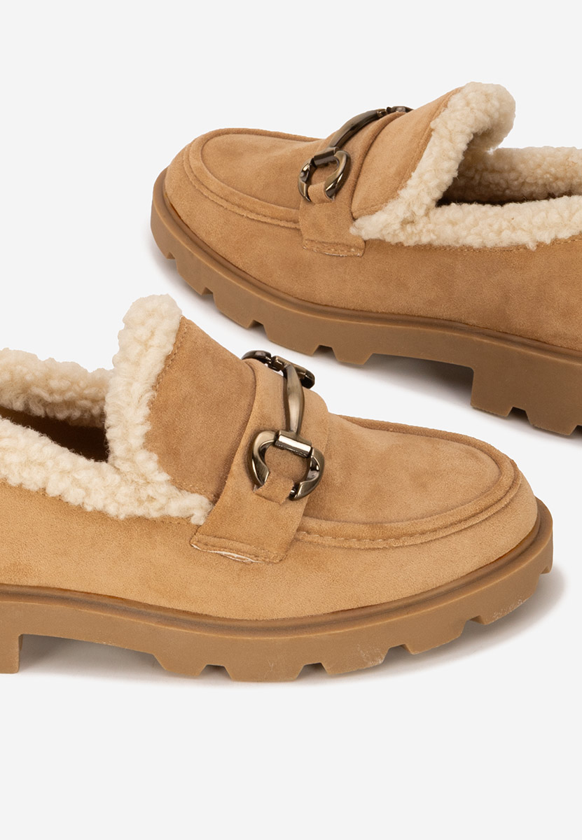 Amiona camel női mokaszin