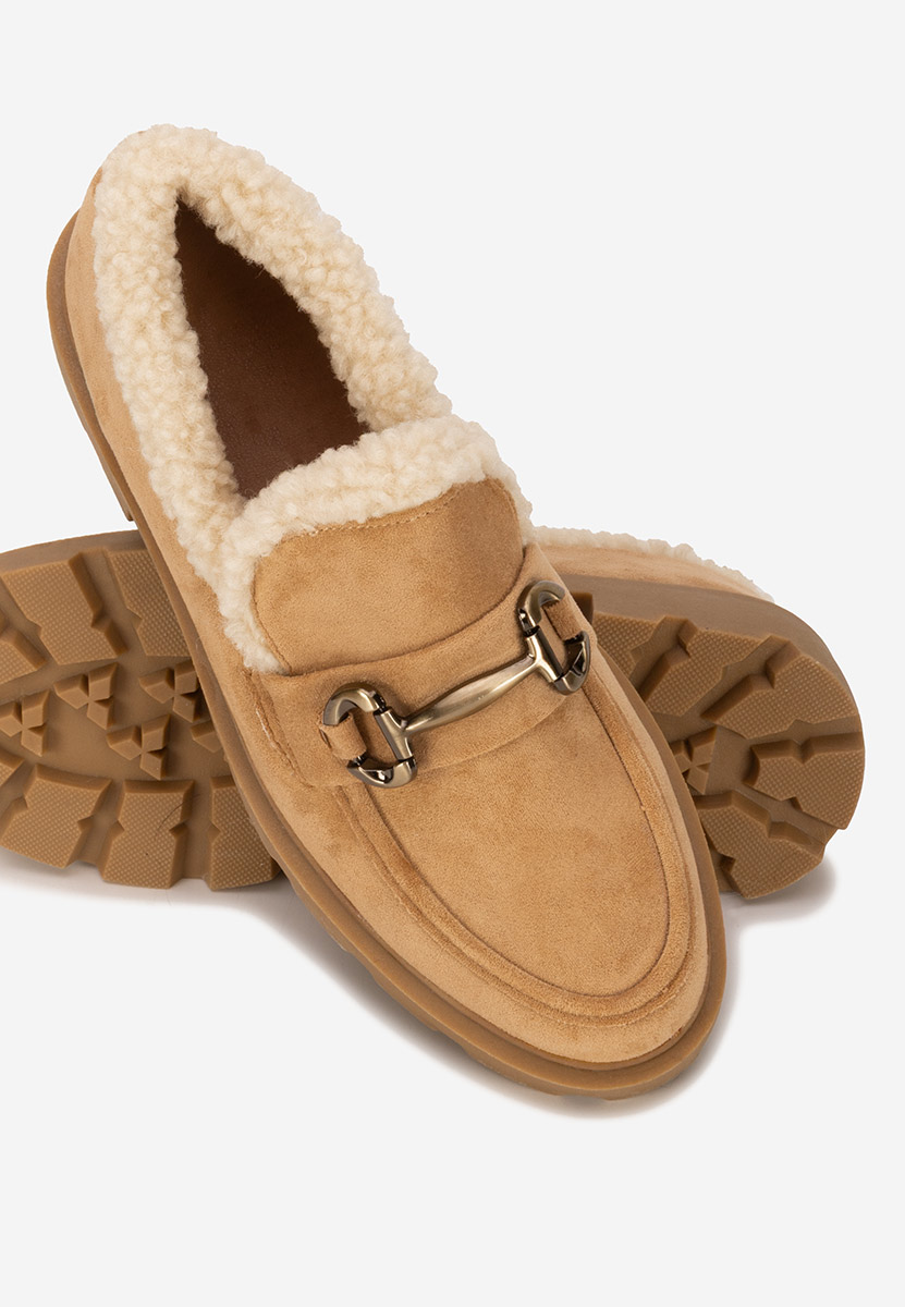 Amiona camel női mokaszin