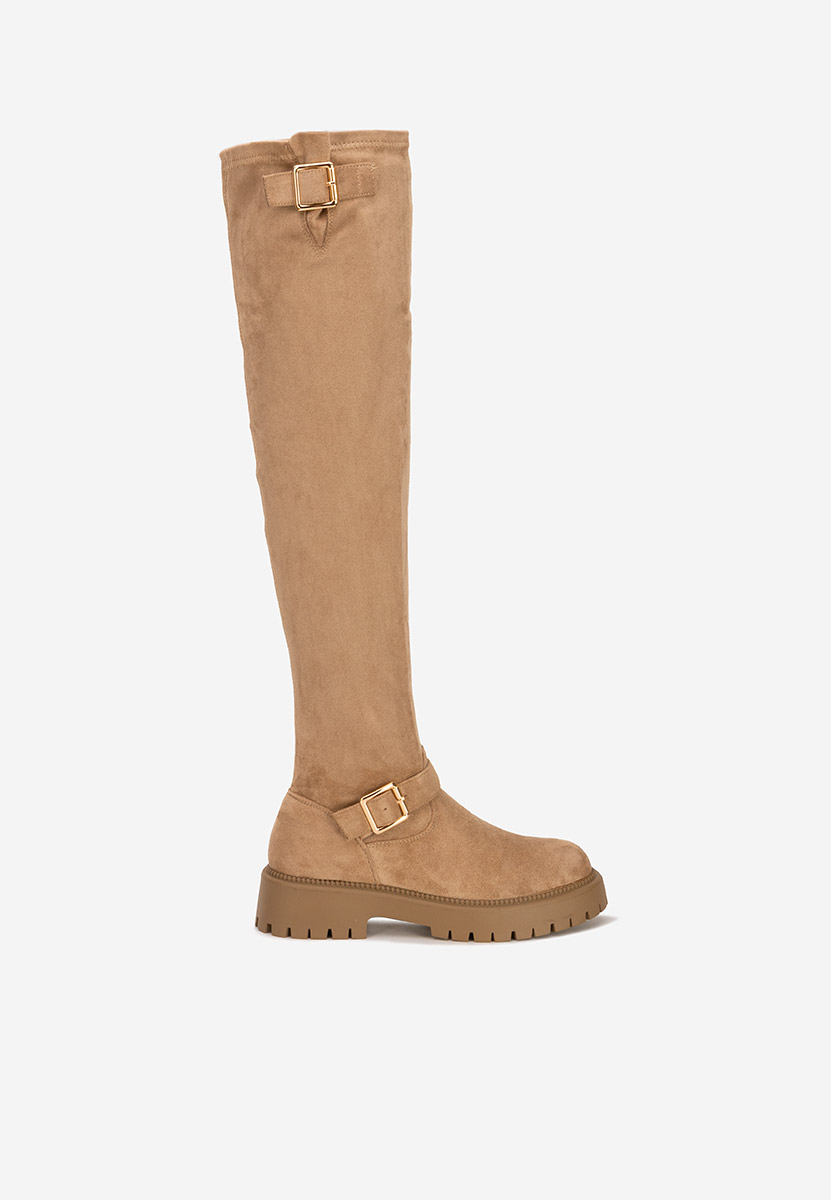 Zoella khaki combcsizma