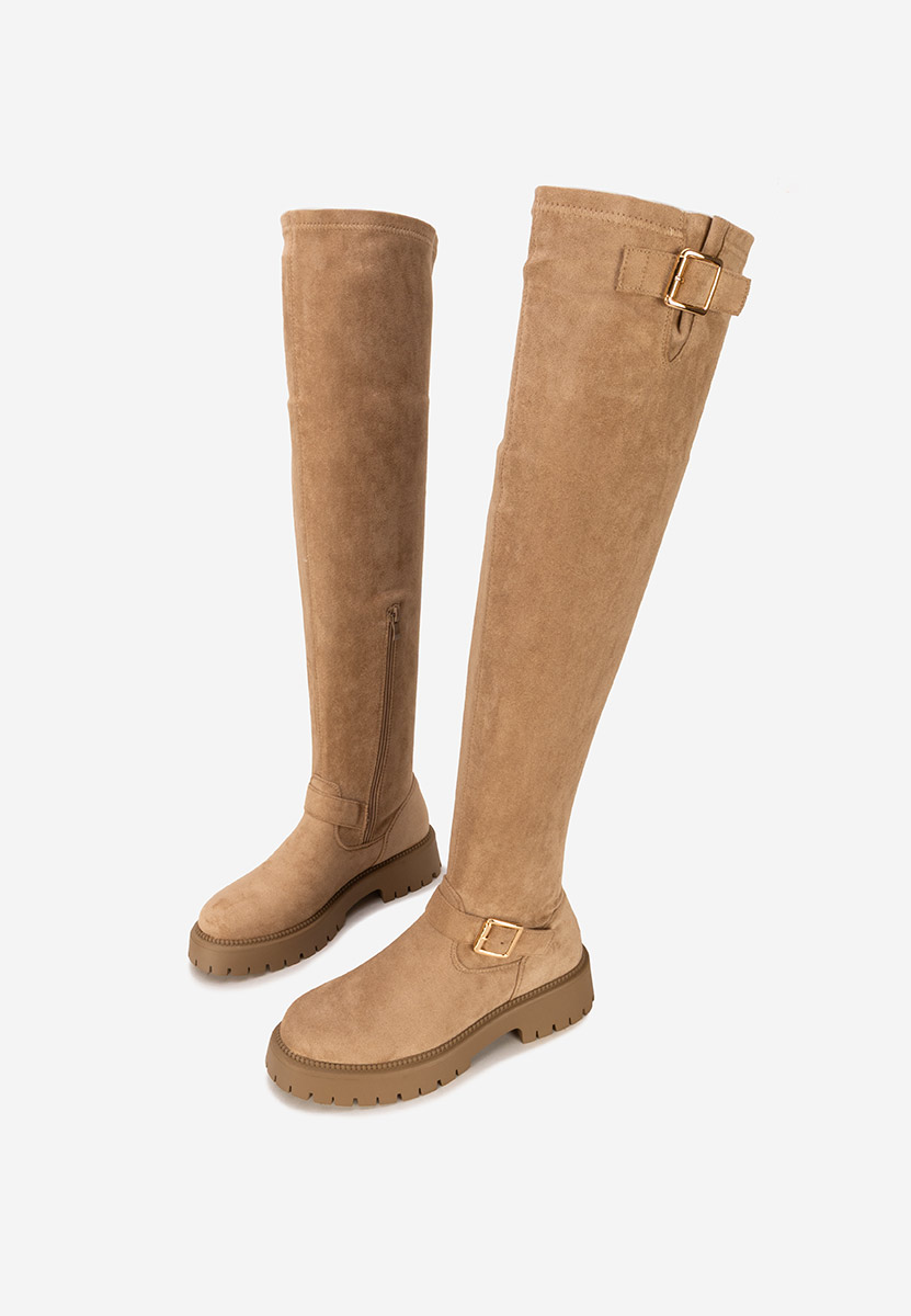 Zoella khaki combcsizma