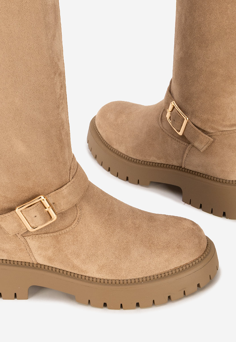 Zoella khaki combcsizma
