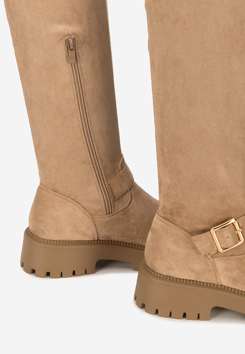 Zoella khaki combcsizma