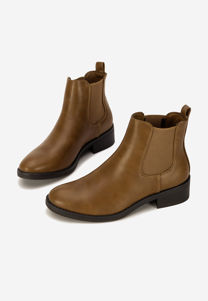 Sellema khaki chelsea bokacsizma