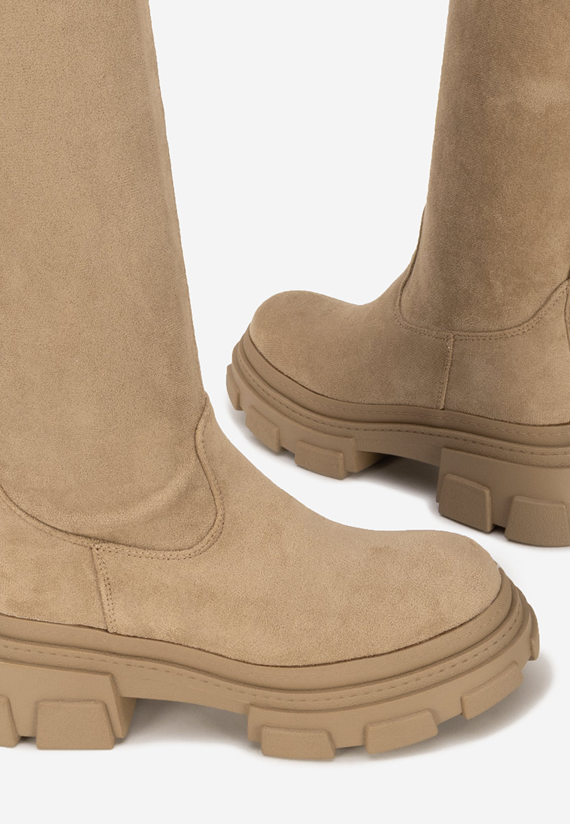 Adelinia khaki combcsizma