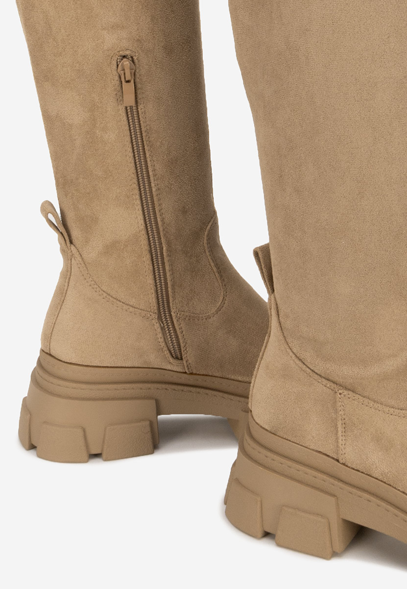 Adelinia khaki combcsizma