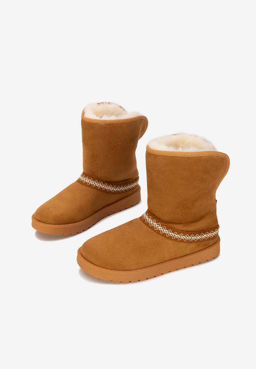 Alura camel női téli csizma