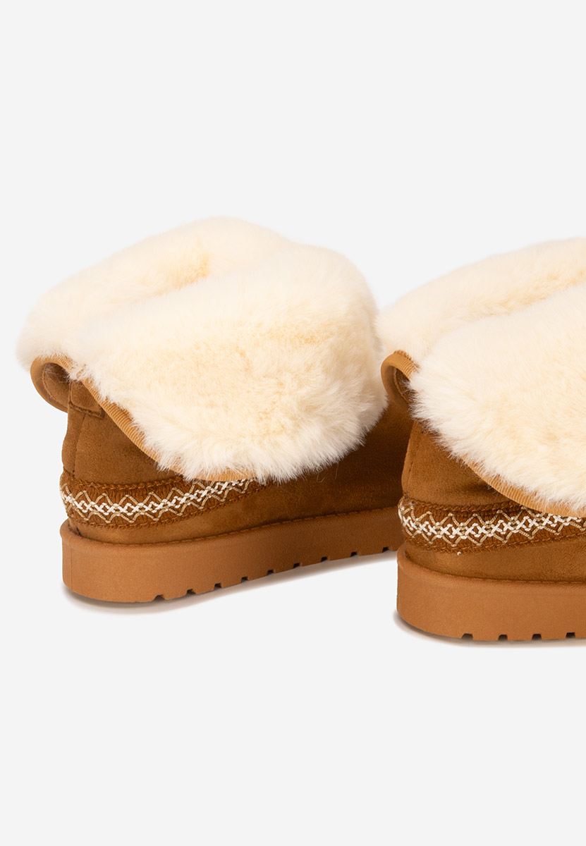 Alura camel női téli csizma