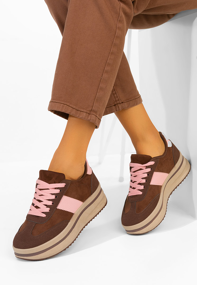 Zashia v2 barna telitalpú platform sneaker