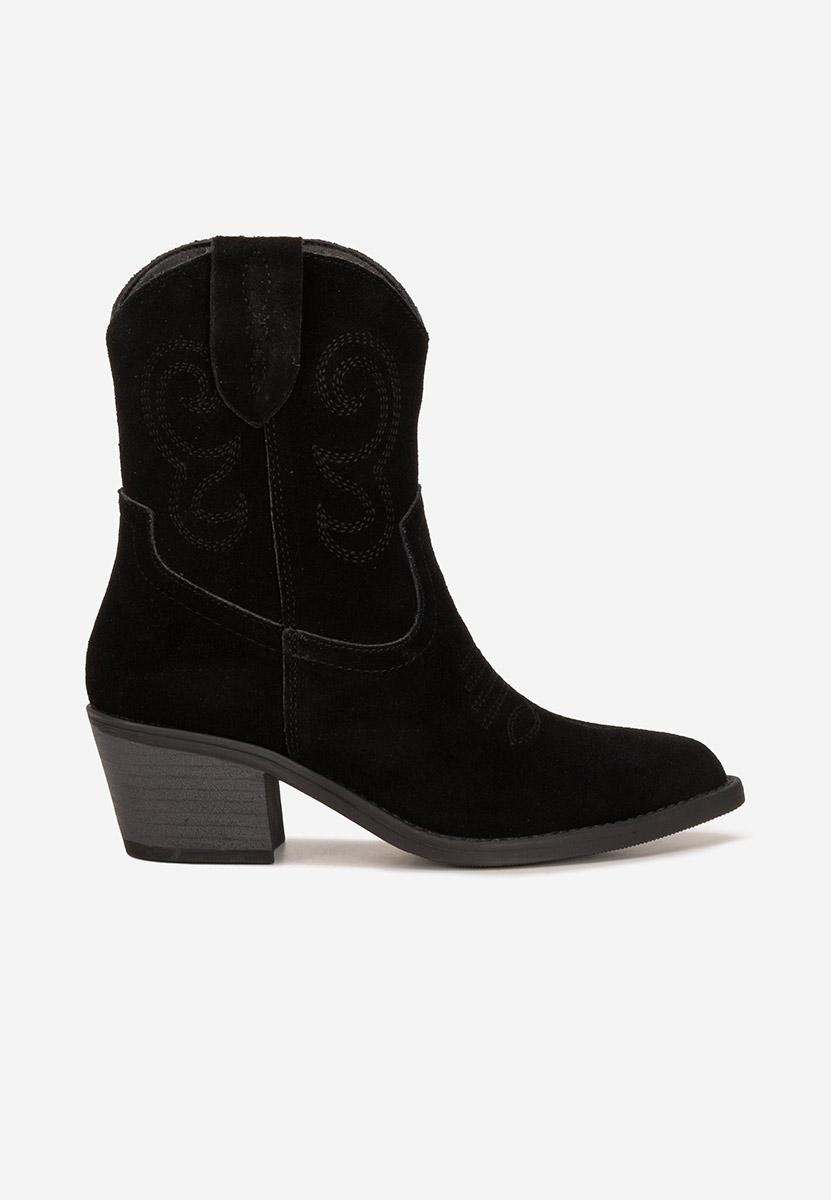 Fillipa fekete cowboy csizma