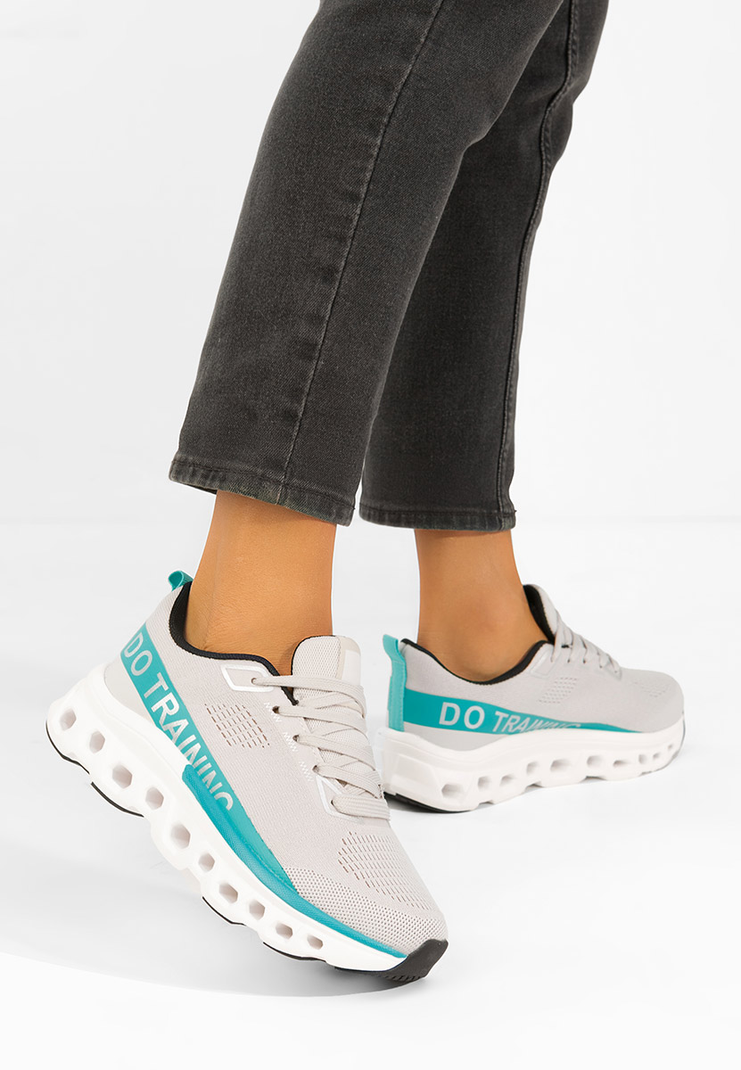 Turiniam kék telitalpú platform sneaker