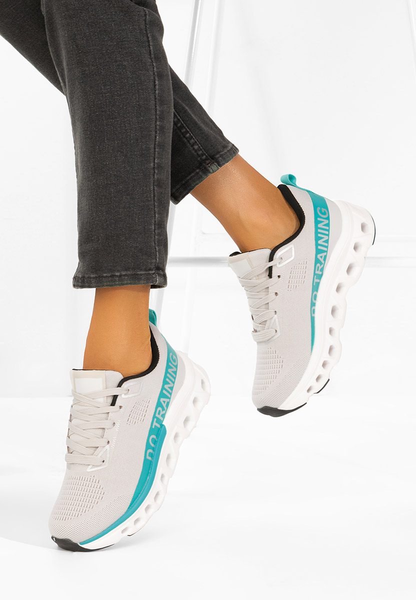 Turiniam kék telitalpú platform sneaker