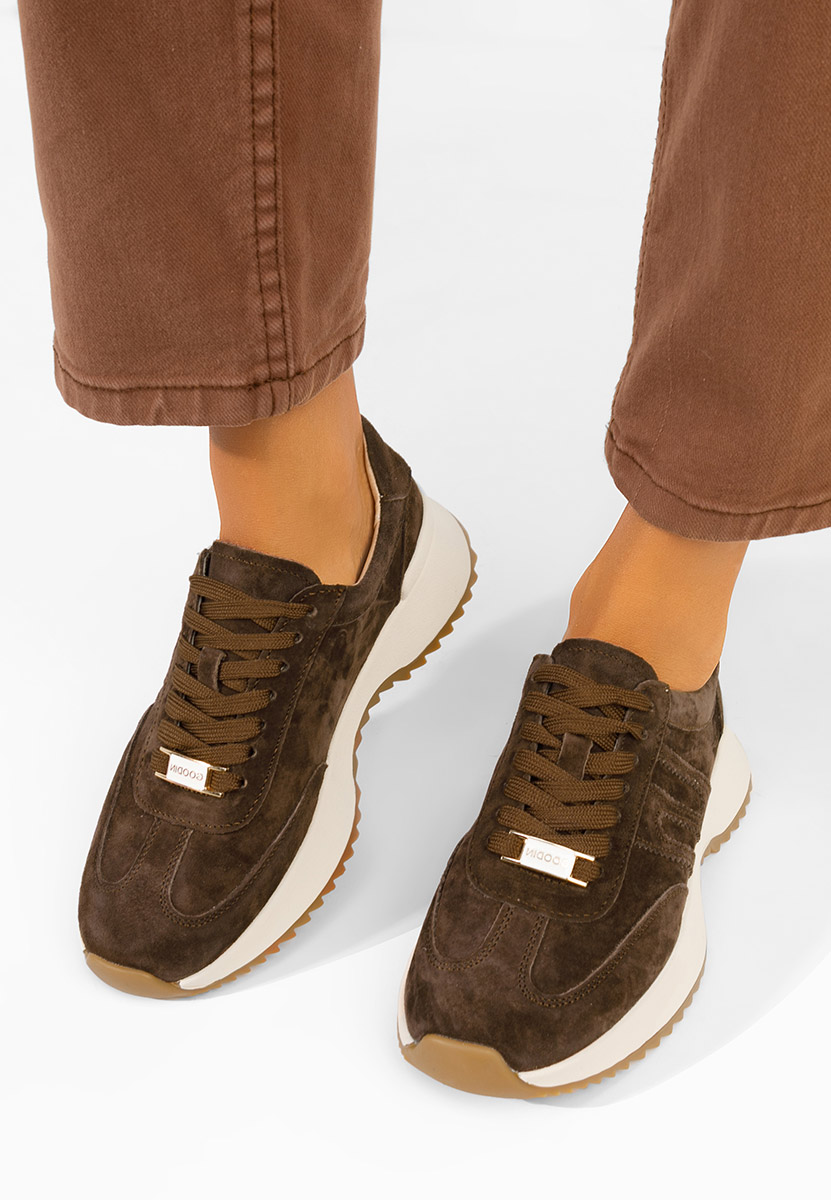 Sevrona barna női bőr sneaker