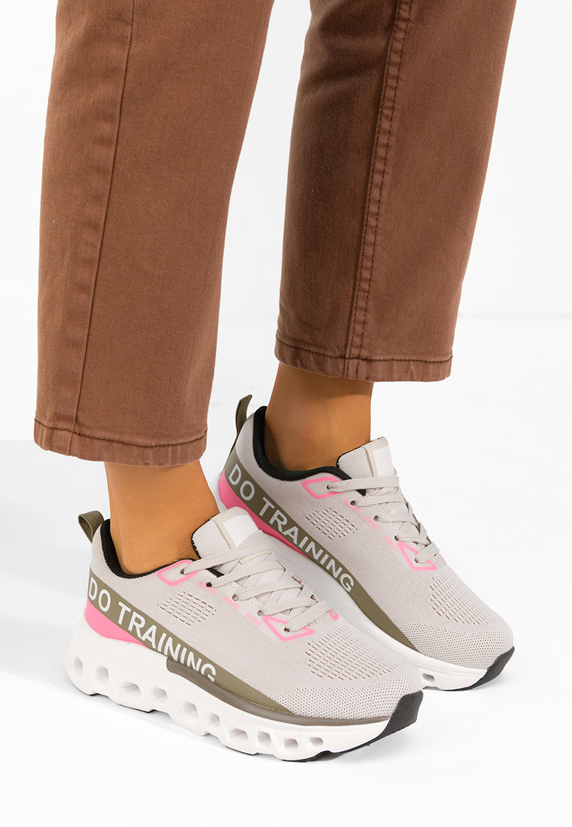 Turinia v2 szürke telitalpú platform sneaker