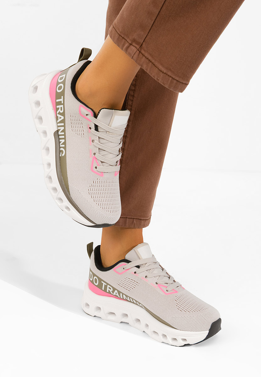 Turinia v2 szürke telitalpú platform sneaker