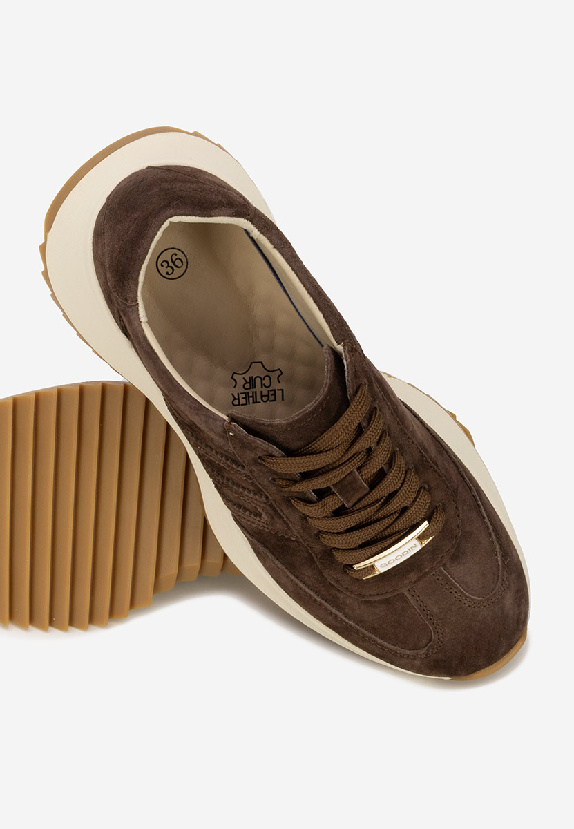 Sevrona barna női bőr sneaker