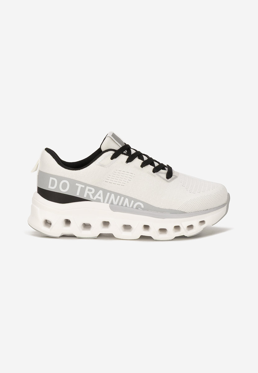 Turinia fehér telitalpú platform sneaker