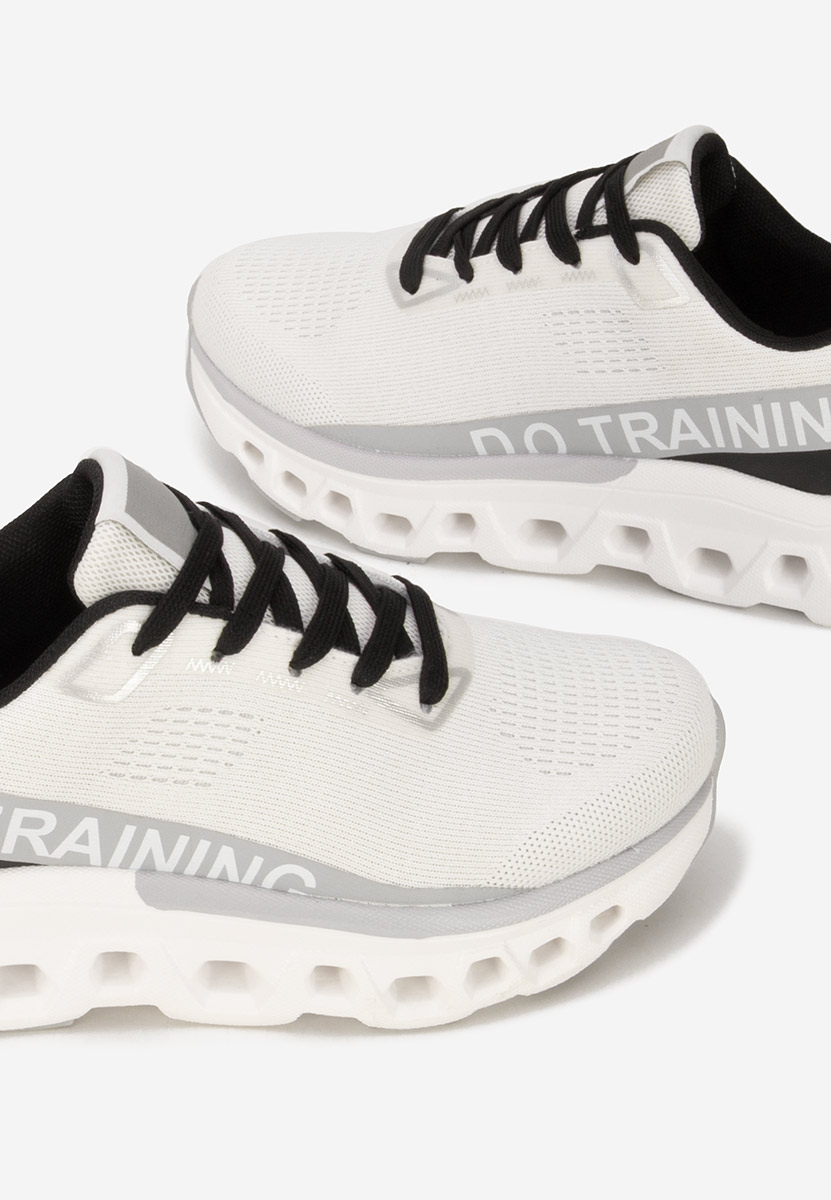 Turinia fehér telitalpú platform sneaker