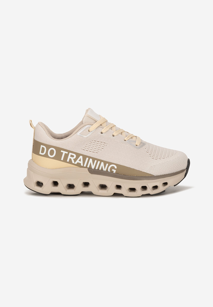 Turinia khaki telitalpú platform sneaker